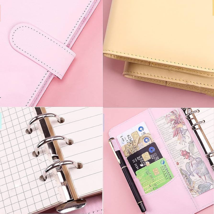 Saving リフィル A6 オーダー商品 田中茶々♡ A6 リフィル 単品 ダブルポケット アクリルバインダー クリア